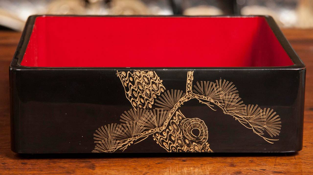 Wood Japanese Bento Box