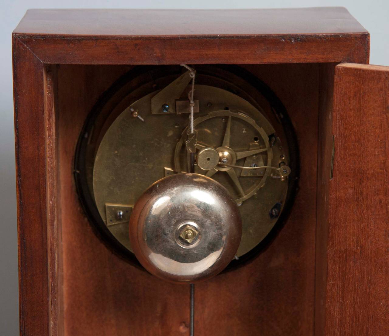 French Empire Mahogany Mantel Clock 5