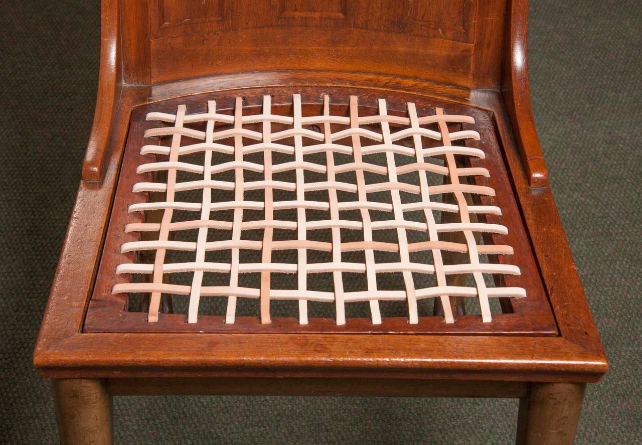 20th Century Pair of Egyptian Revival Chairs
