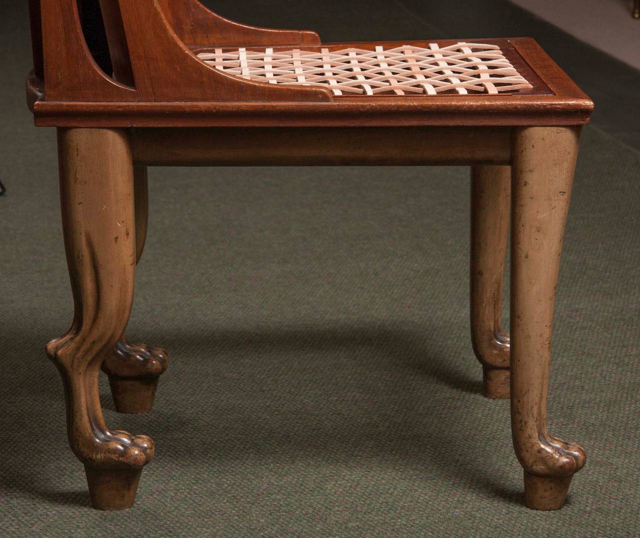 Pair of Egyptian Revival Chairs 2