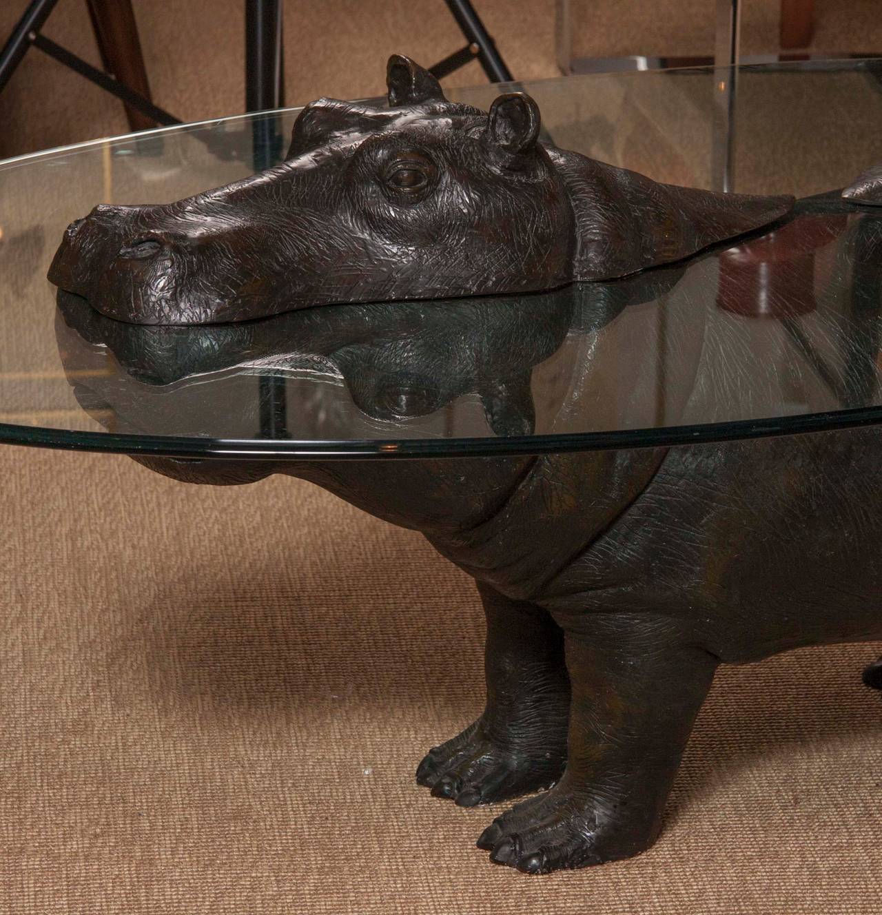 Scottish Hippo Table by Mark Stoddart
