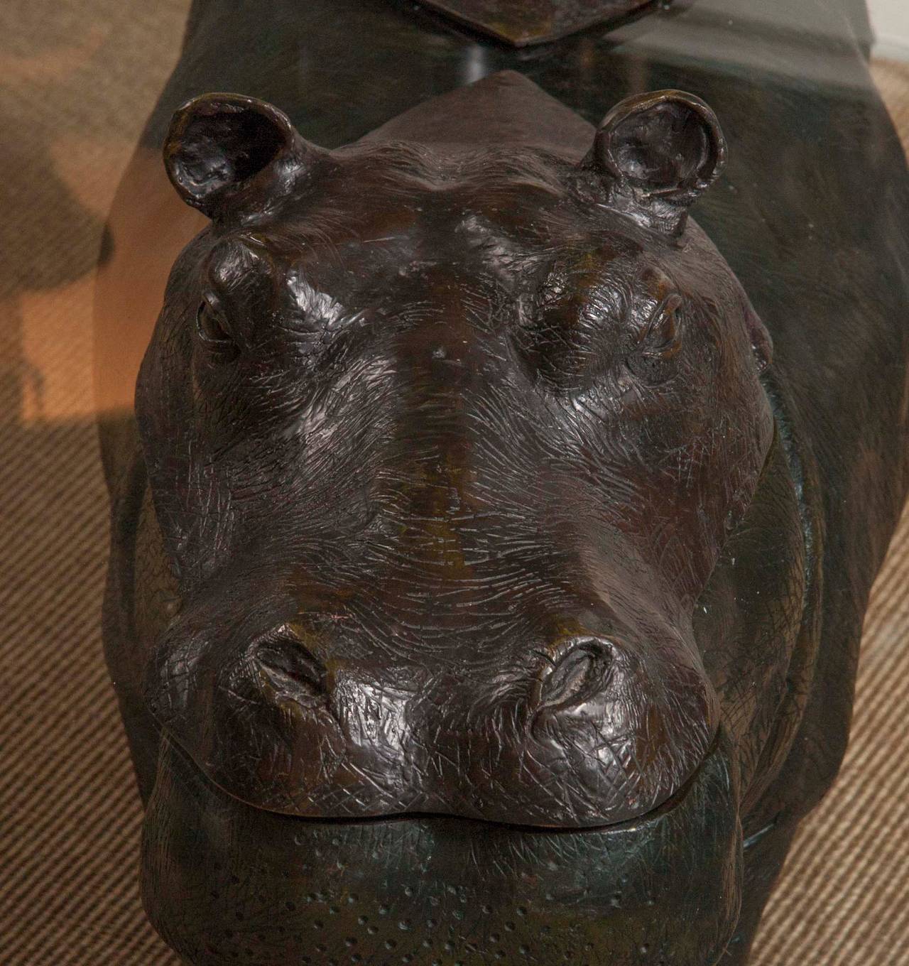 Hippo coffee table by renowned contemporary Scottish designer Mark Stoddart. One of 99 made. Signed and dated 1998.