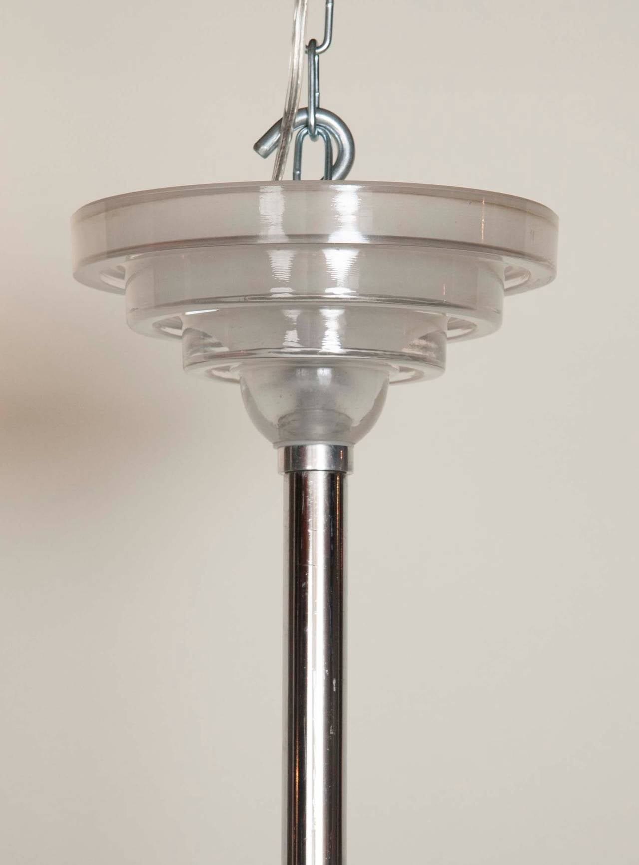 lalique crystal chandelier