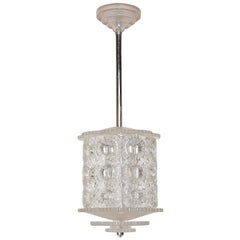 Lalique "Seville" Crystal Chandelier