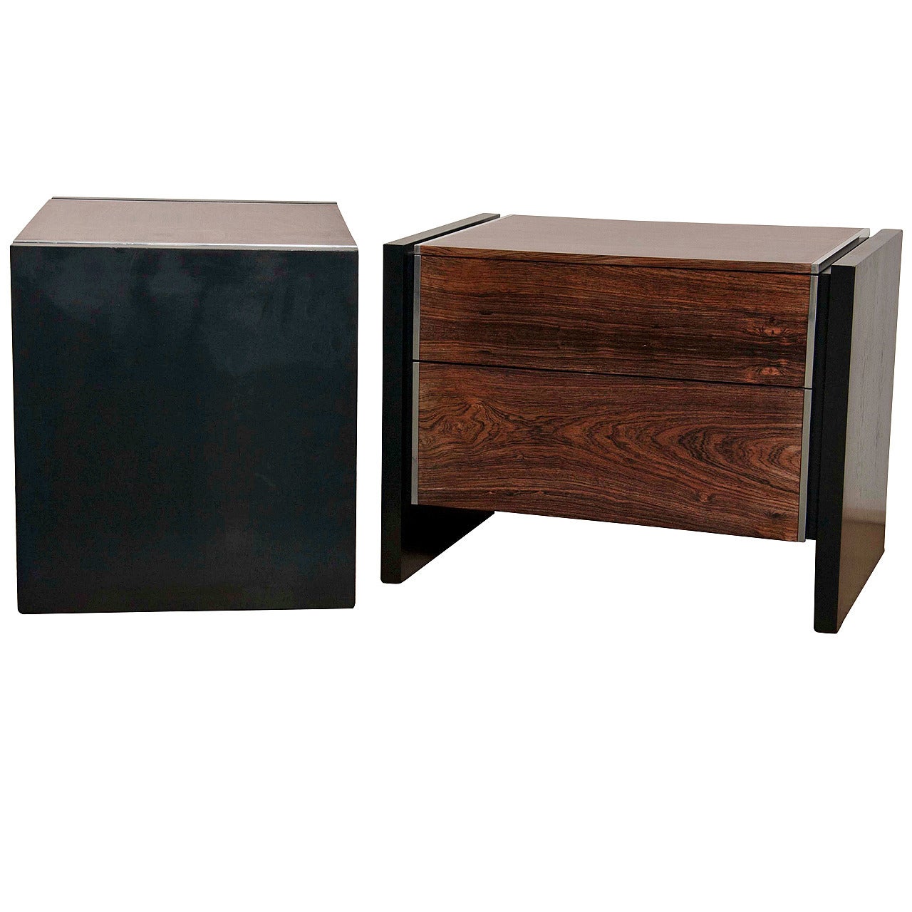 Pair of Mid-Century Nightstands by John Stuart