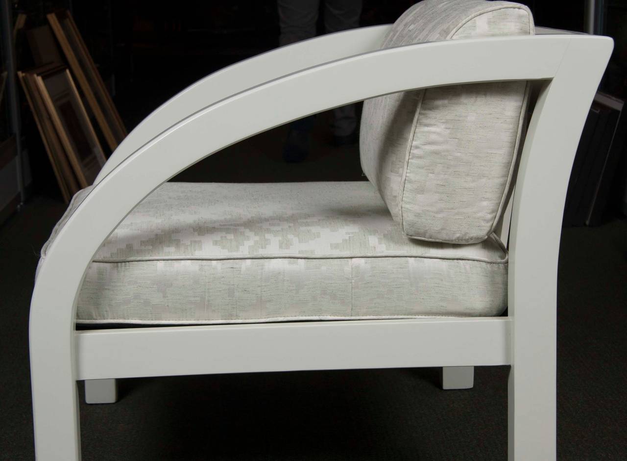 Modernage-Stuhl „D“ im Stil von Paul Frankl (Holz) im Angebot