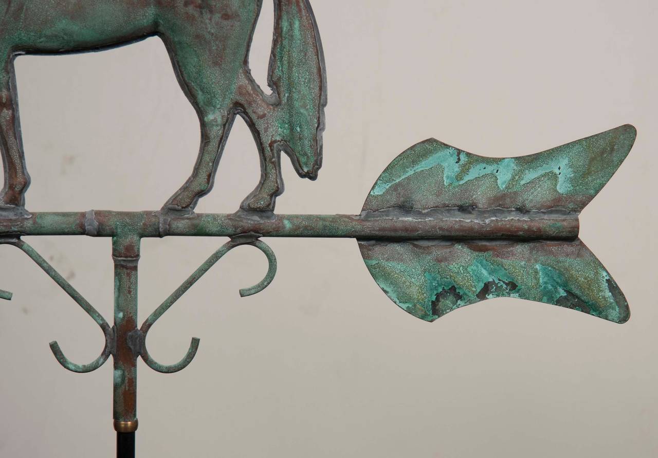 American Copper Horse Figure Weathervane 2