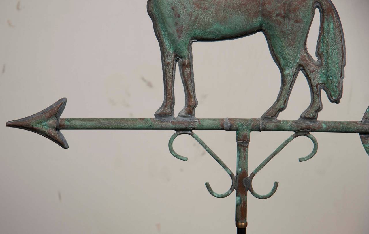 American Copper Horse Figure Weathervane 1