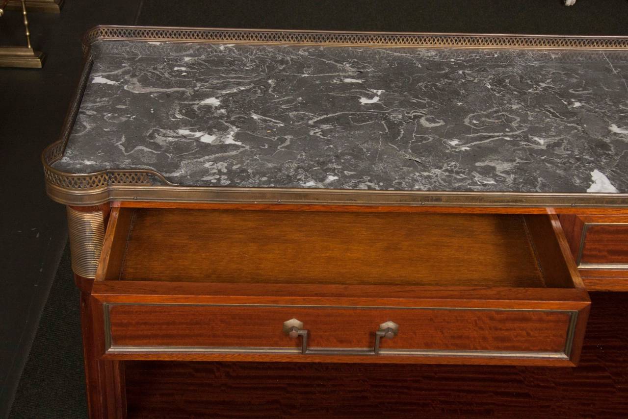 19th Century Louis XVI Style Console or Server In Good Condition In Stamford, CT