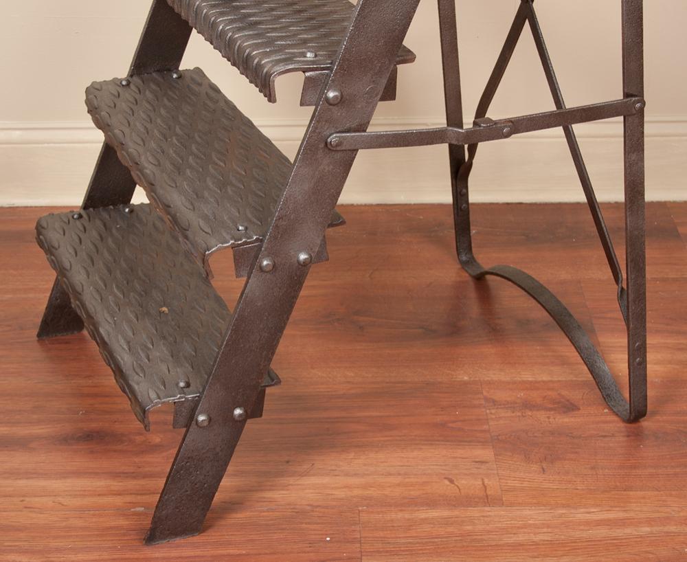 Industrial Iron Ladder For Sale at 1stDibs