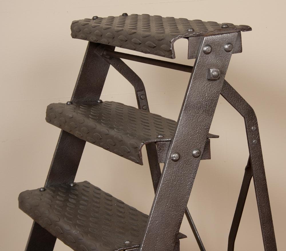 Industrial Iron Ladder For Sale at 1stDibs