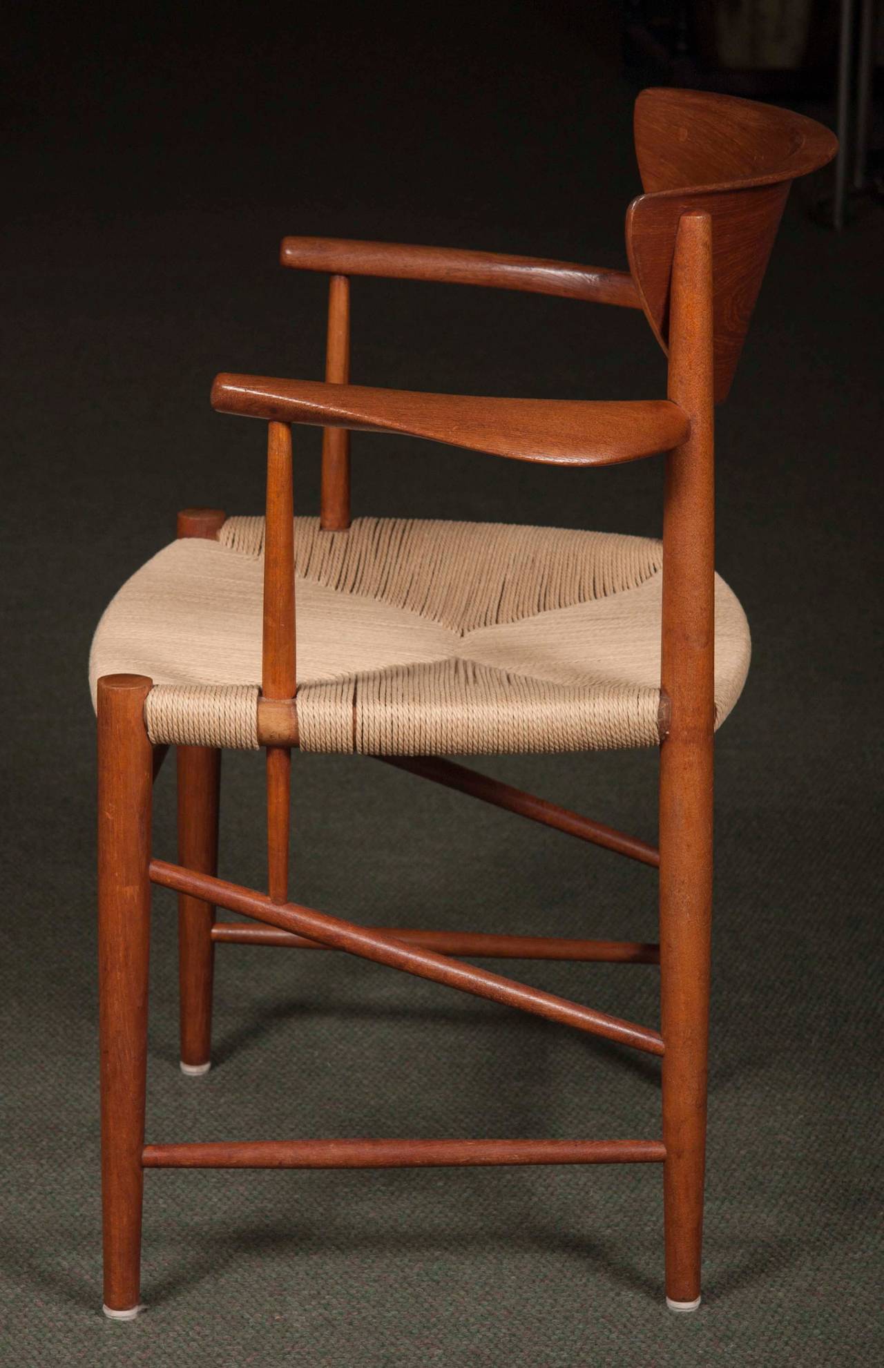 Danish Eight Peter Hvidt and Orla Mølgaard-Nielsen Mid-Century Modern Chairs