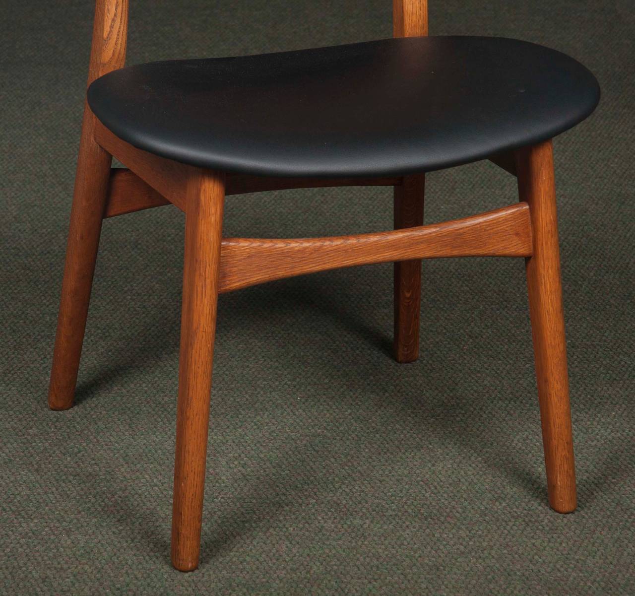 Danish Set of Ten Hans Wegner Model CH 30 Chairs
