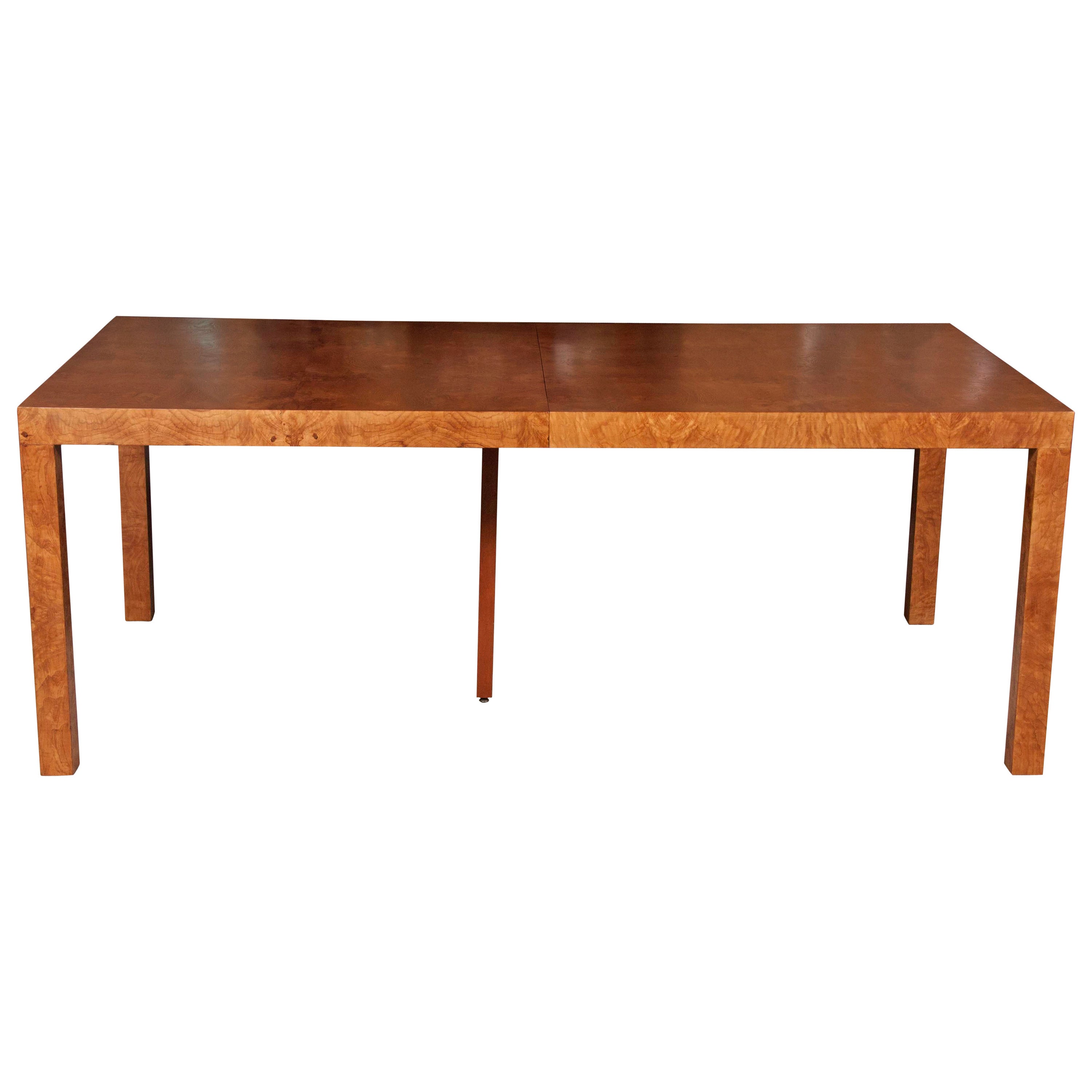 A Parsons Dining Table designed by Milo Baughman for Directional