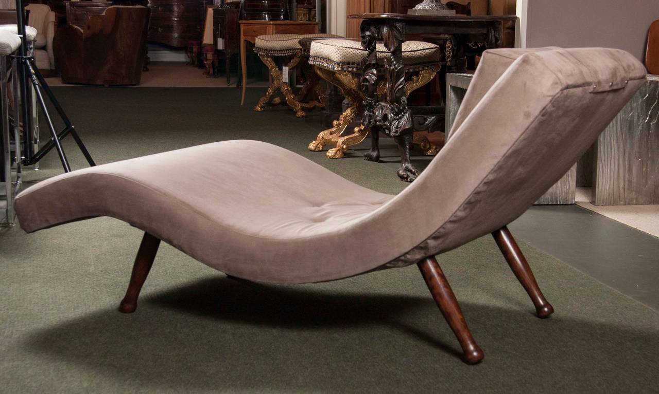 Mid-Century Modern Chaise Lounge by Adrian Pearsall