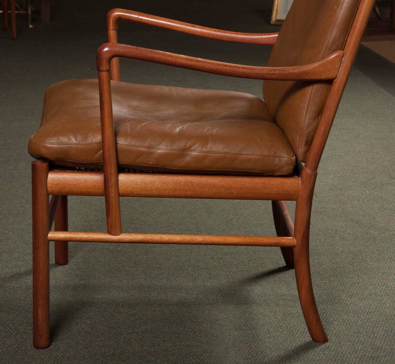Ole Wanscher Rosewood Colonial Chair OW/149 In Excellent Condition In Stamford, CT
