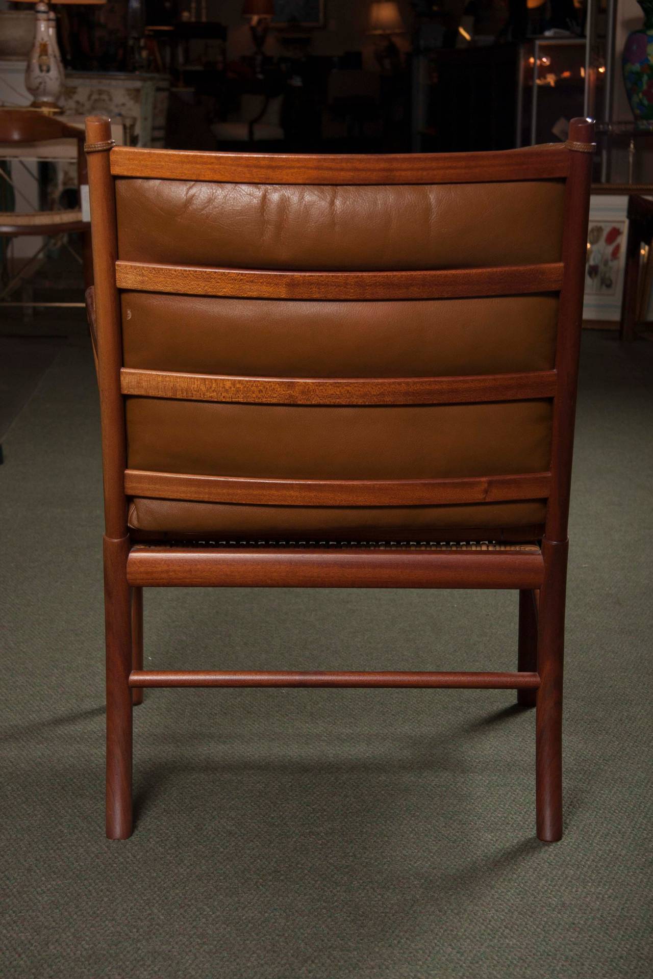 Ole Wanscher Rosewood Colonial Chair OW/149 1