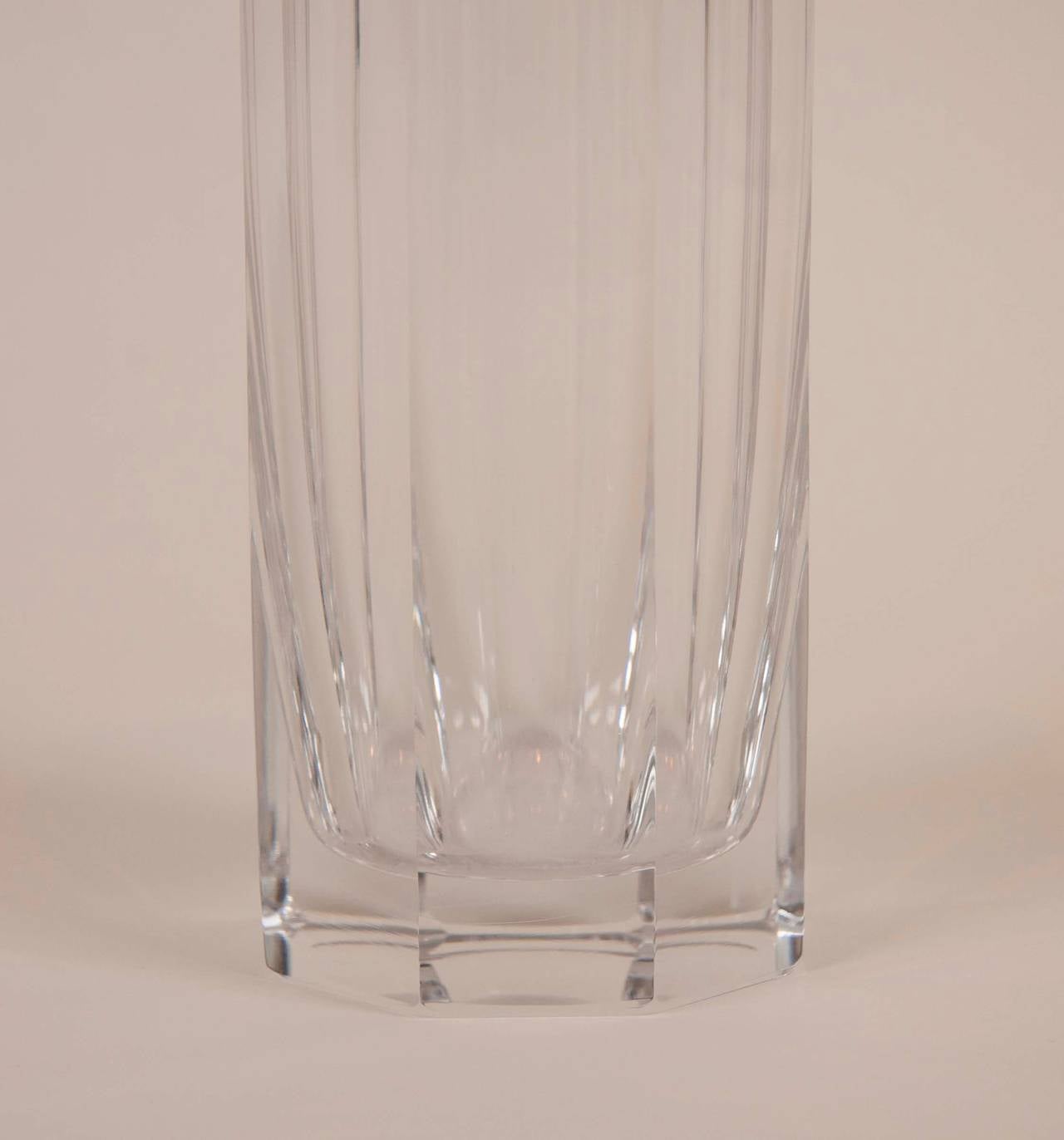 Mid-20th Century Georg Jensen Crystal Decanter For Sale