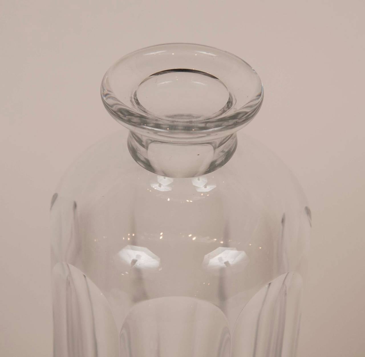 Georg Jensen Crystal Decanter In Excellent Condition For Sale In Stamford, CT