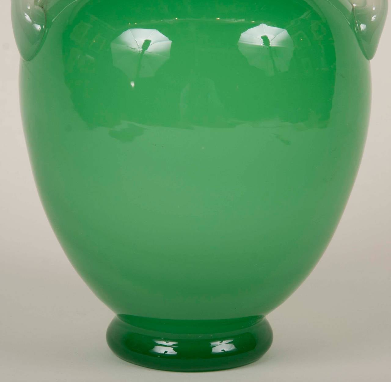 jade green vase