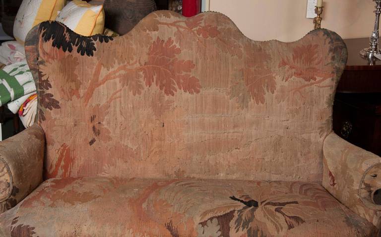 Queen Anne Style Settee