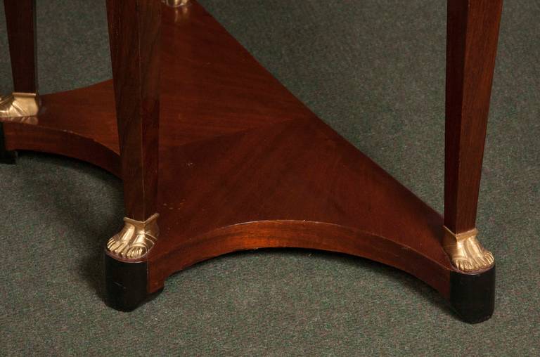 Baltic or Scandinavian Mahogany Console For Sale 6