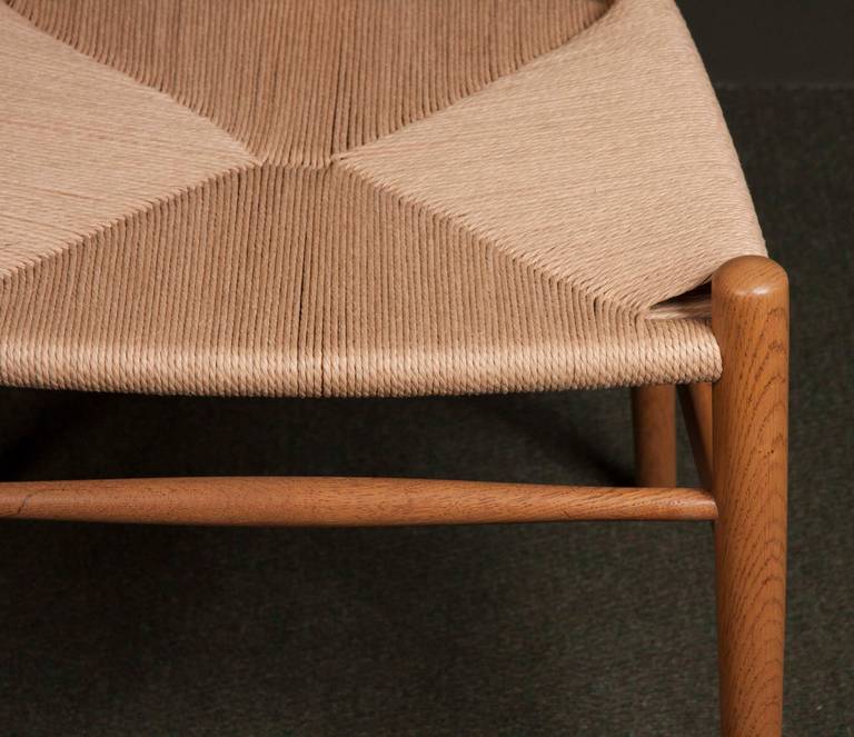 Six Wishbone Dining Chairs Designed by Hans Wegner And Produced by Carl Hansen 3
