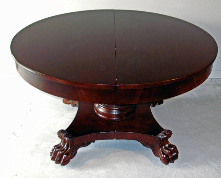 antique empire dining table