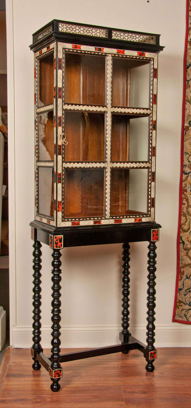 Pair Of Indo Portuguese Table Vitrines