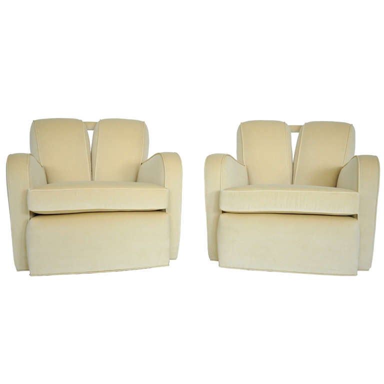 Paul Frankl Swivel Lounge Chairs