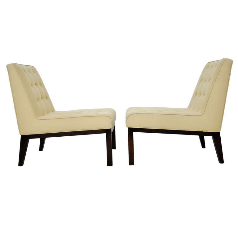 Dunbar Slipper Chairs, Edward Wormley