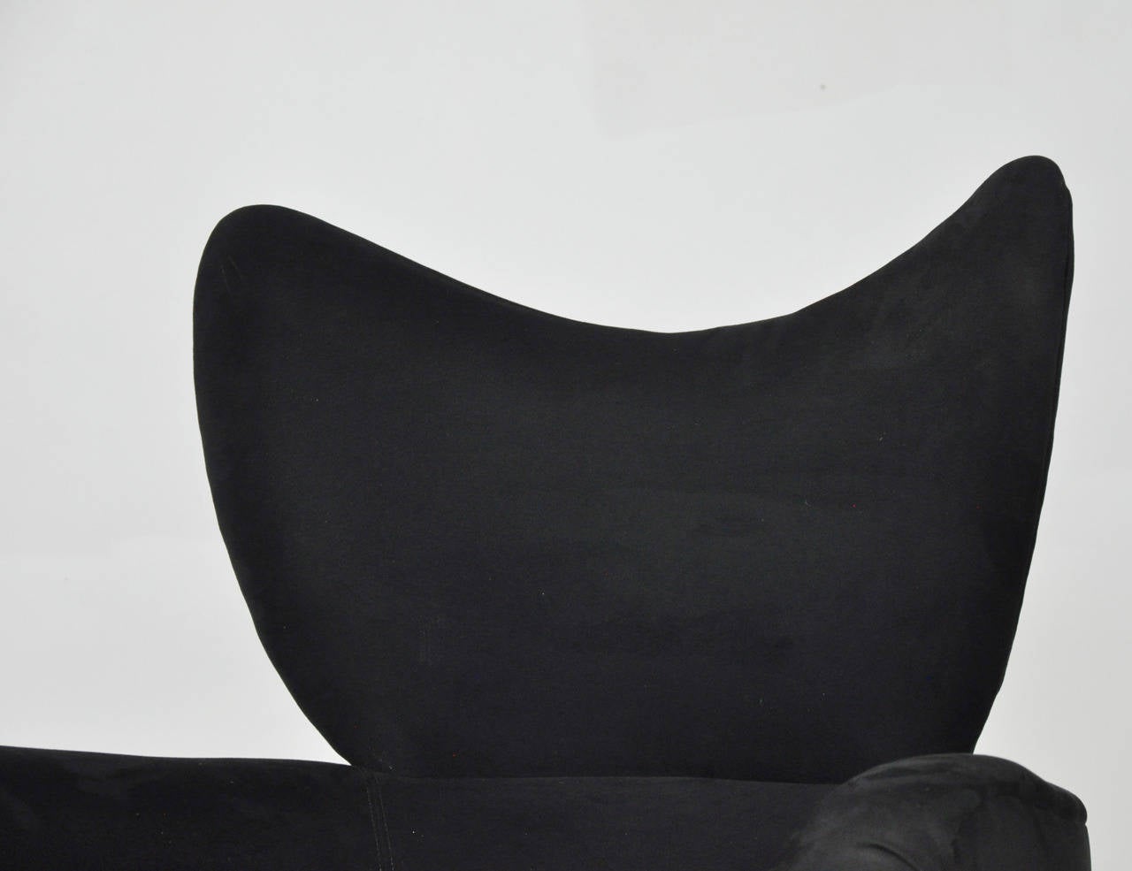 20th Century Vladimir Kagan Swivel Lounge Chair with Ottoman