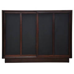 Harvey Probber Chest with Leather Doors