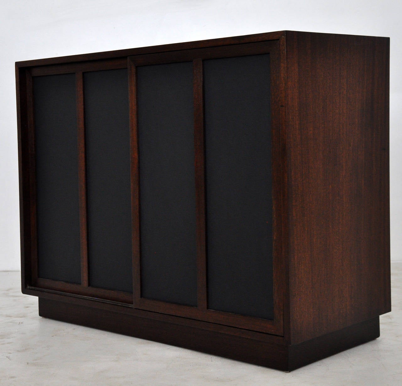 Harvey Probber Chest with Leather Doors