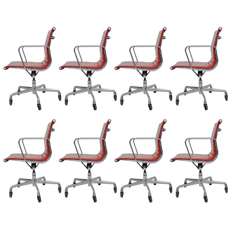 50th Anniversary Eames Aluminum Group "Management Chairs"