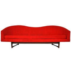 Sculptural Mid-Century Sofa Sculptural Mid-Century Sofa