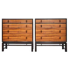 Vintage Dunbar Pair of Chests - Edward Wormley