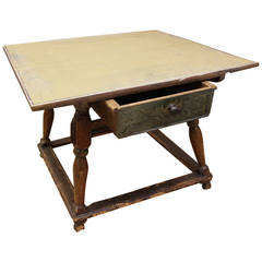 18th Century Belgian Primitive Breakfast or Center Table