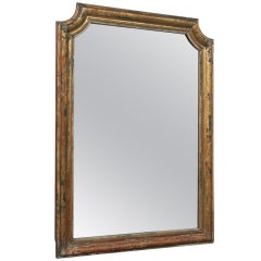 19thC French Mirror with Original Mirror