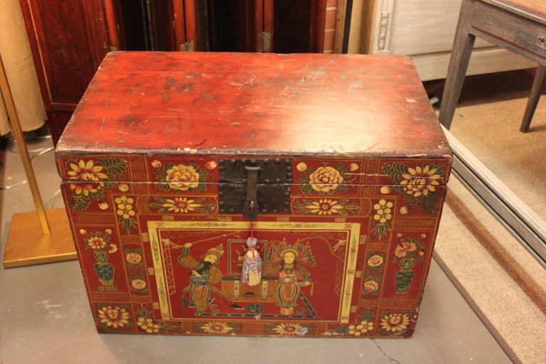 19th Chinese Opera Chest-Trunk