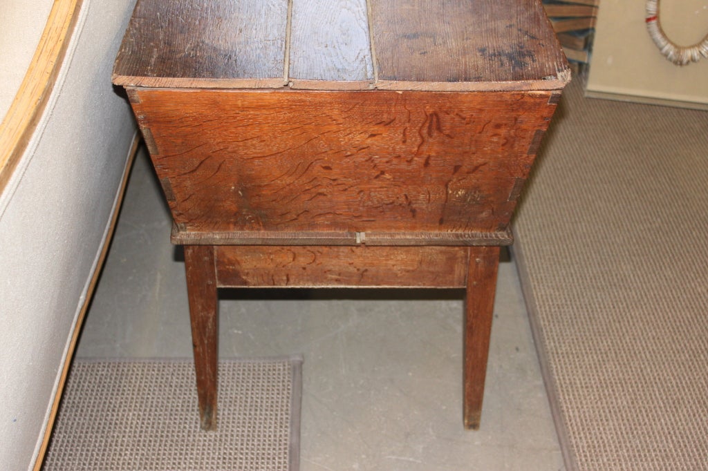 19th Century 19thC French Kneading Dough Trunk or Box