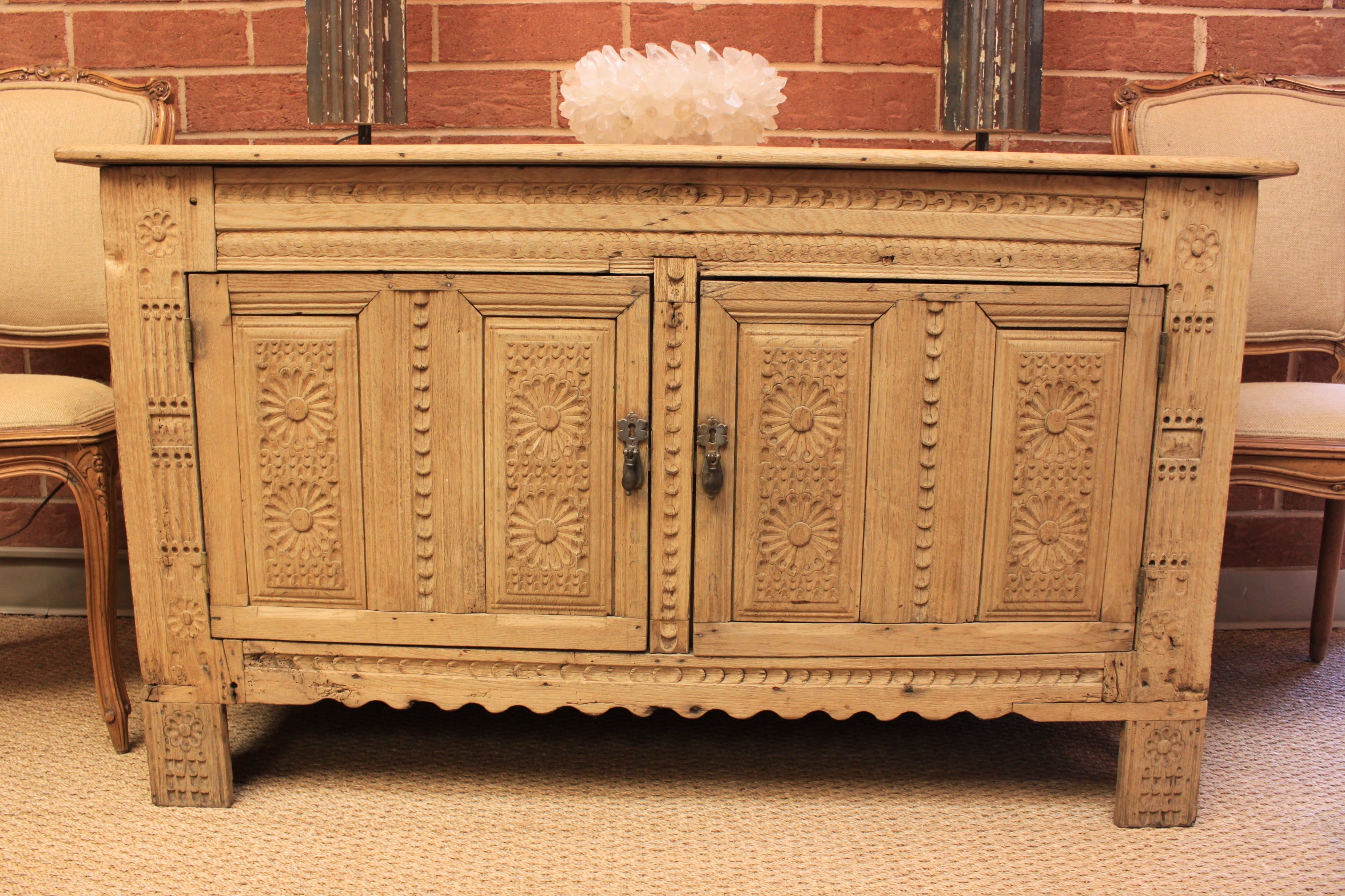 Carved Buffet/Sideboard Wedding Chest