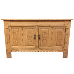 Carved Buffet/Sideboard Wedding Chest