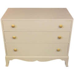 Vintage Painted Cavalier "Stow Away" Cedar Chest of Drawers