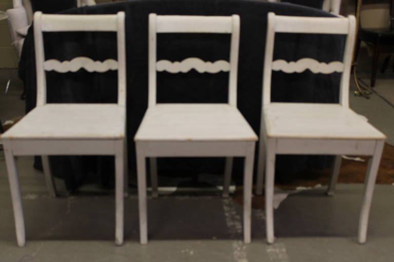 Great chairs for breakfast room, or additional seating. Really pretty. Various sizes.
Seat heights: 18