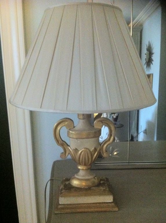 19th C French Architectural Fragments as Lamps