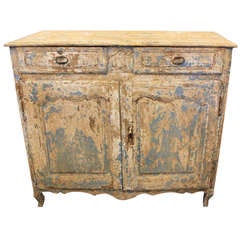 18th C French Painted Buffet
