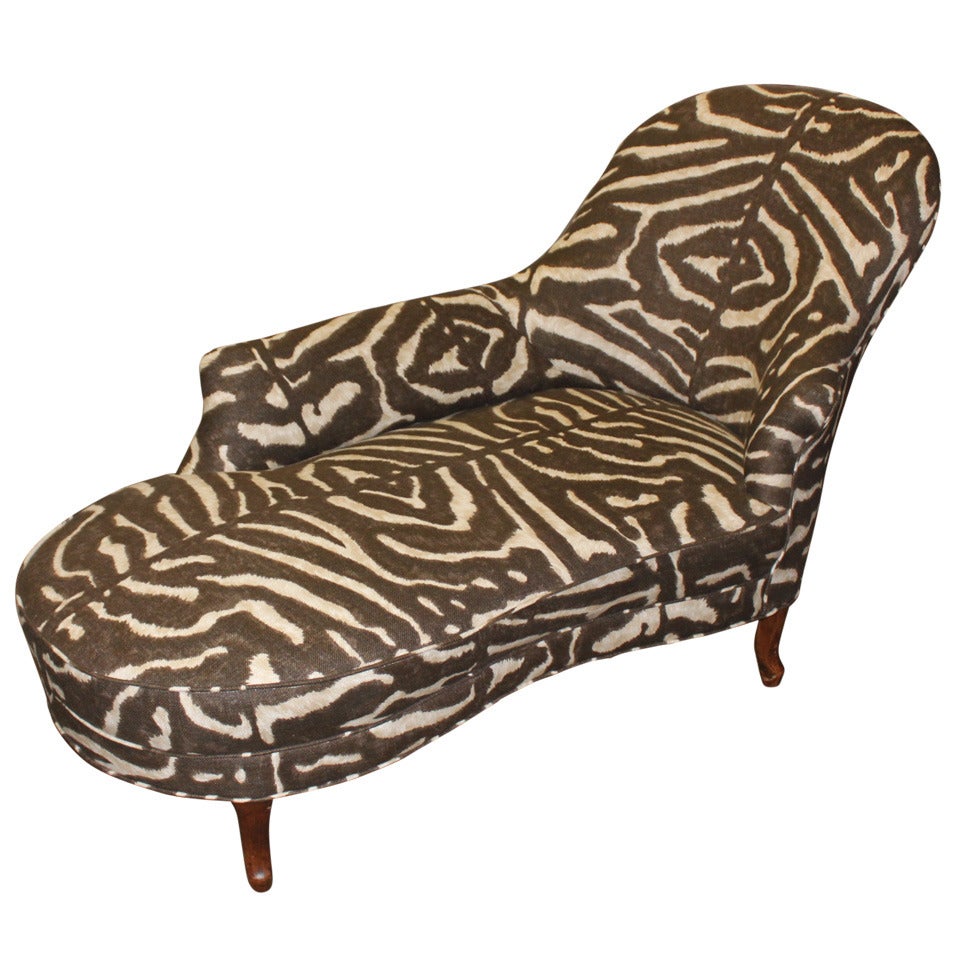 19thc French Louis Philippe Chaise Lounge