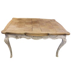  French Refractory Dining Table