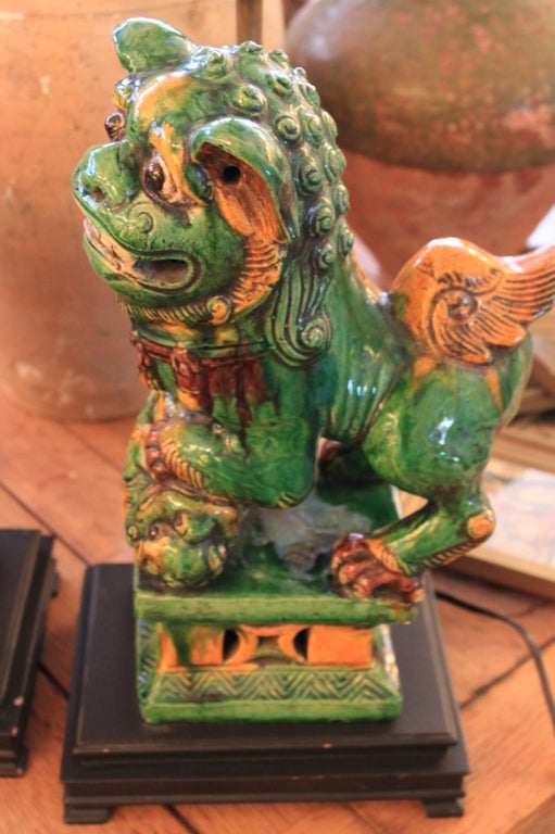 18th C Chinese Foo Dogs 1